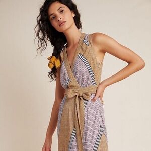Anthropologie Maeve Carla Wrap Dress